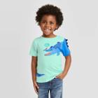 Toddler Boys' Alligator Print Graphic T-shirt - Cat & Jack Blue