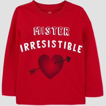 Toddler Boys' 'mr. Steal Your Heart' T-shirt - Just One You Made By Carter's Red