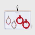 Sugarfix By Baublebar Beaded Hoop Earring