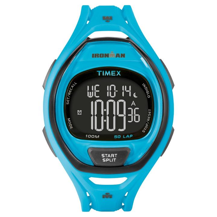 Timex Ironman Sleek 50 Lap Digital Watch - Blue Tw5m01900jt