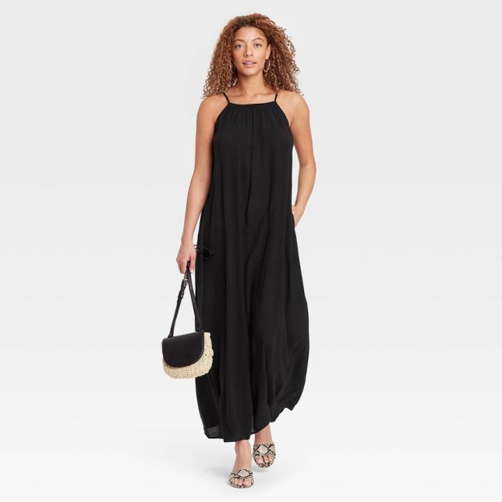 Women's Sleeveless Dress - A New Day Black
