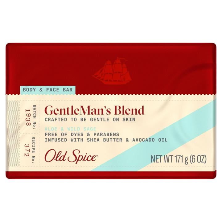 Old Spice Gentleman's Blend Aloe & Wild Sage Body & Face Bar
