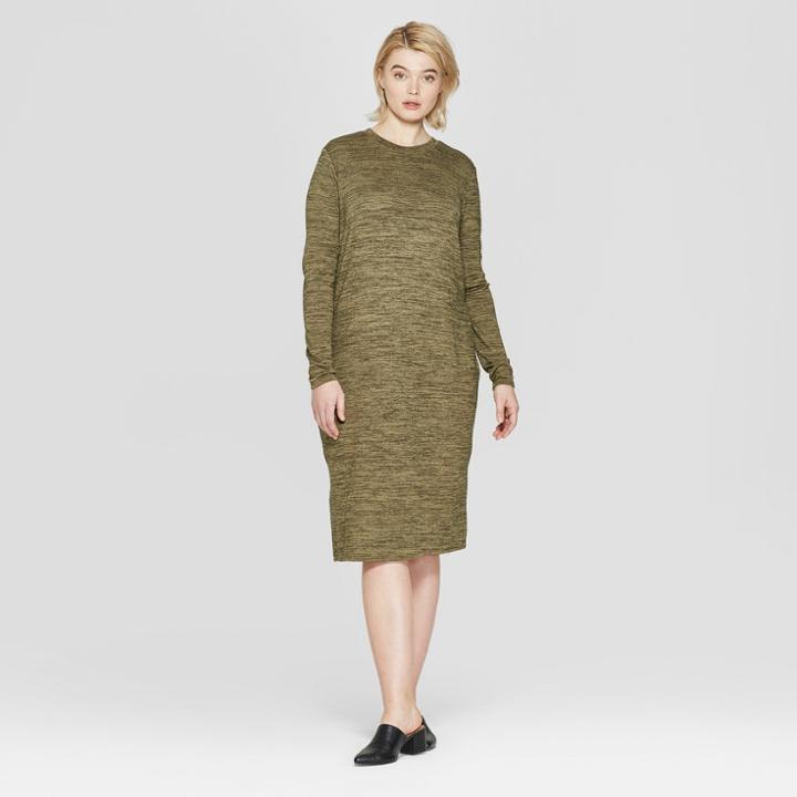 Women's Plus Size Bodycon Dresses - Prologue Olive (green)