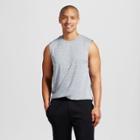 Men's Sleeveless Tech T-shirt - C9 Champion Concrete Grey Heather S, Concrete Heather