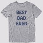 Men's 33 Revolutions 'best Dad Ever' Short Sleeve Graphic T-shirt - Heather Gray
