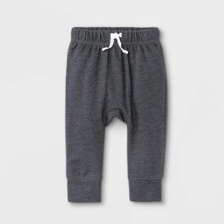 Baby Boys' Harem Jogger Pants - Cat & Jack Charcoal Gray