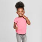 Petitetoddler Girls' Short Sleeve T-shirt - Cat & Jack Pink 12m, Girl's, Size: