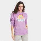 Women's Care Bears Hooded Graphic Sweatshirt - Purple