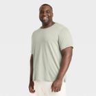 Men's Big & Tall Short Sleeve Performance T-shirt - All In Motion Stone