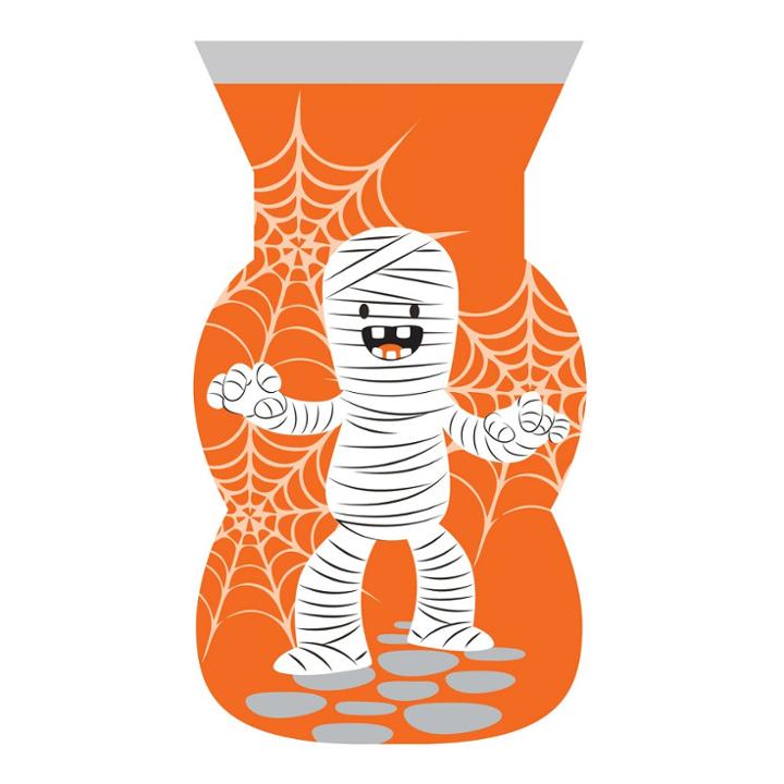 Creative Converting 12ct Mummy Favor Bags Orange