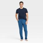 Men's Tall Knit Pajama Set - Goodfellow & Co Navy Blue
