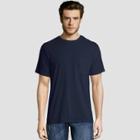 Hanes Men's Short Sleeve Workwear Crew Neck T-shirt - Navy (blue)