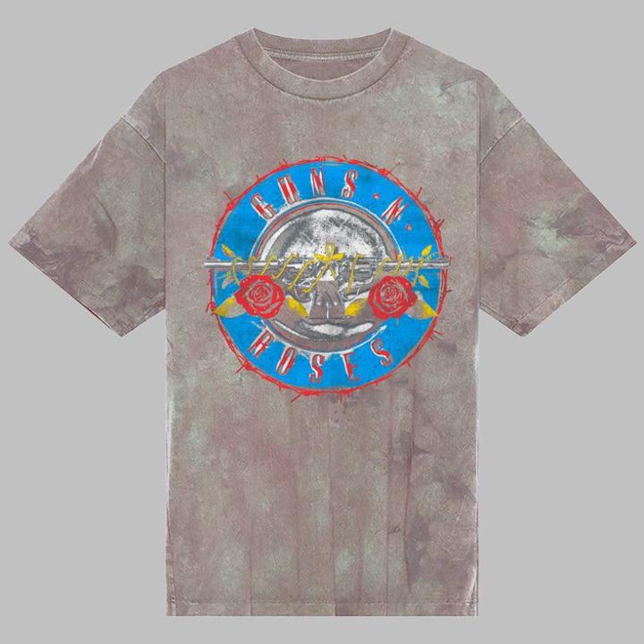 Men's Guns N' Roses Short Sleeve Graphic T-shirt - Gray
