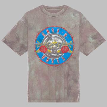 Men's Guns N' Roses Short Sleeve Graphic T-shirt - Gray