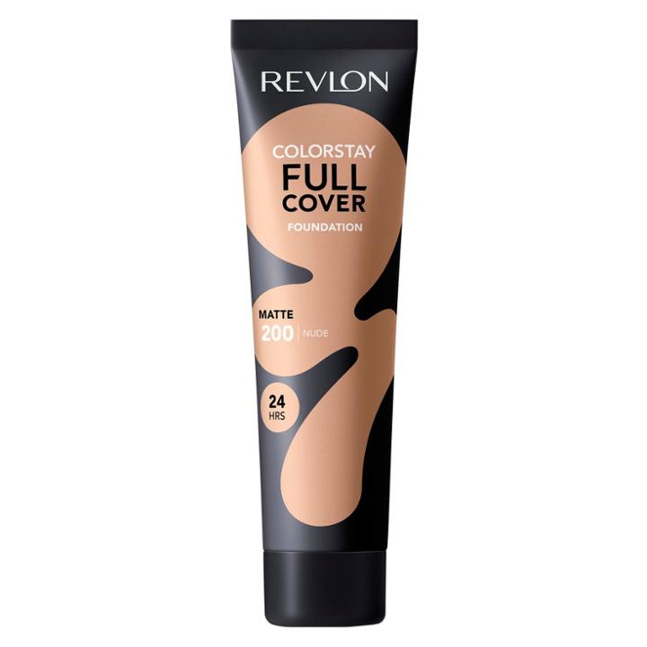 Revlon Colorstay Full Cover Foundation 200 Nude - 1 Fl Oz,
