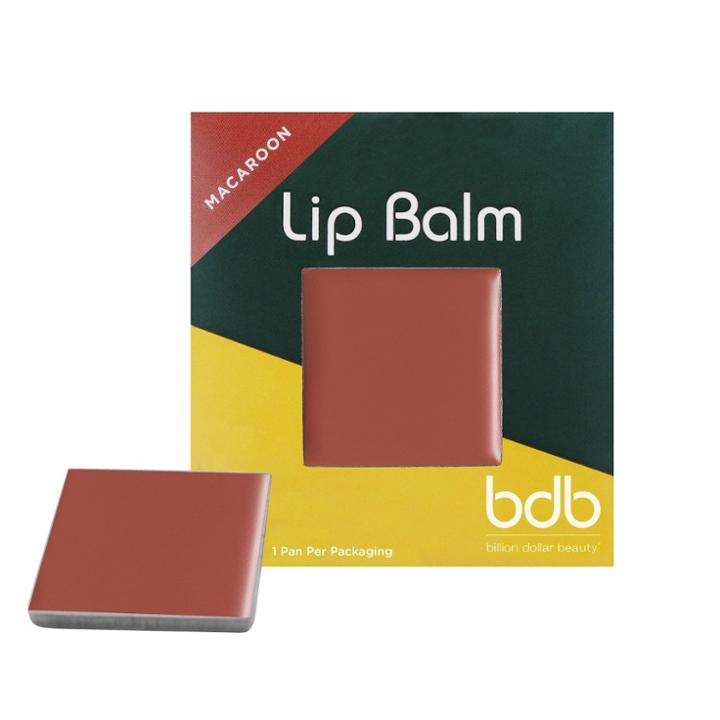 Billion Dollar Beauty Waterproof Hydrating Lip Balm Pan - Macaroon