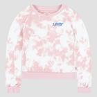 Levi's Girls' Tie-dye Sweatshirt - Pink