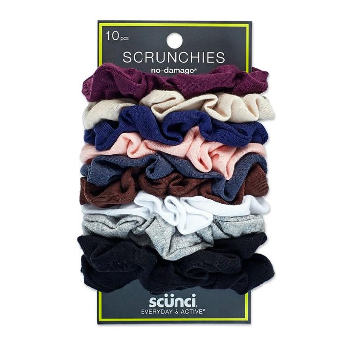Scunci Everyday & Active No Damage Large Interlock Twister Scrunchies