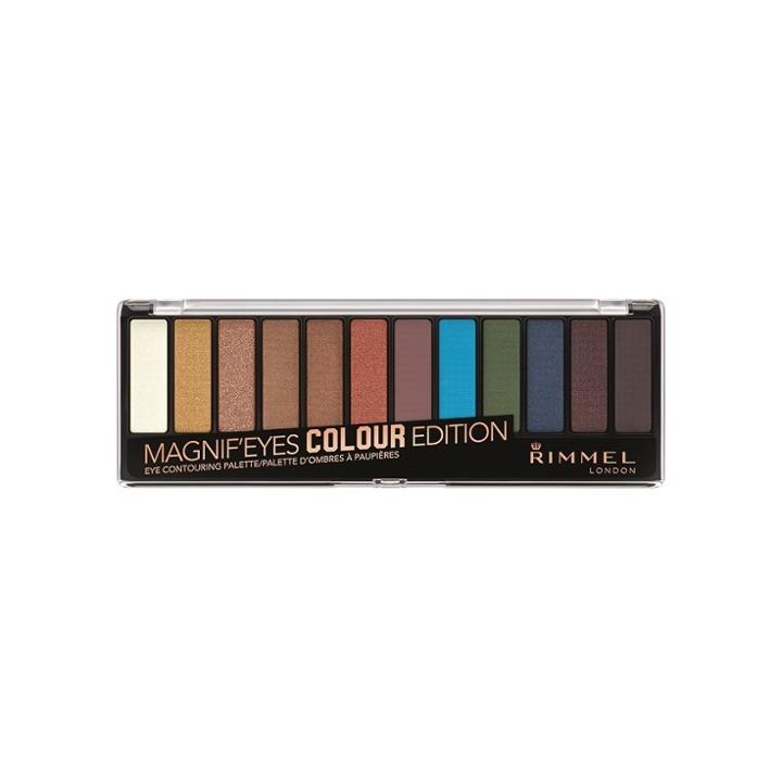 Rimmel Magnif'eyes Eyeshadow Palette Colour Edition -0.50oz,