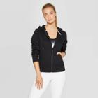 Women's Authentic Fleece Sweatshirt Full Zip - C9 Champion Black