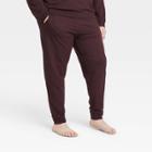 Men's Soft Gym Pants - All In Motion Maroon S, Men's, Size: