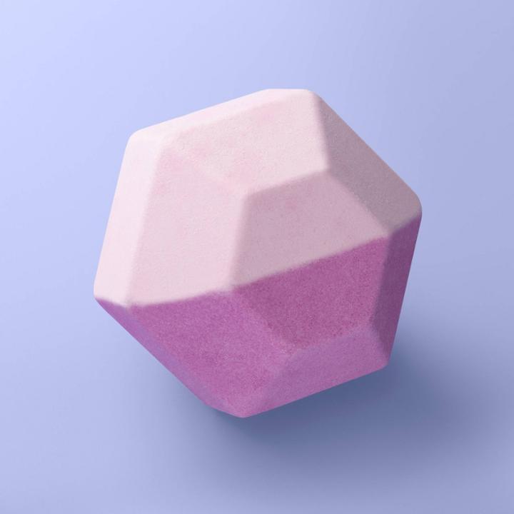 Gem Shaped Bath Bomb - 6.3oz - More Than Magic Charming Cherry Blossom,