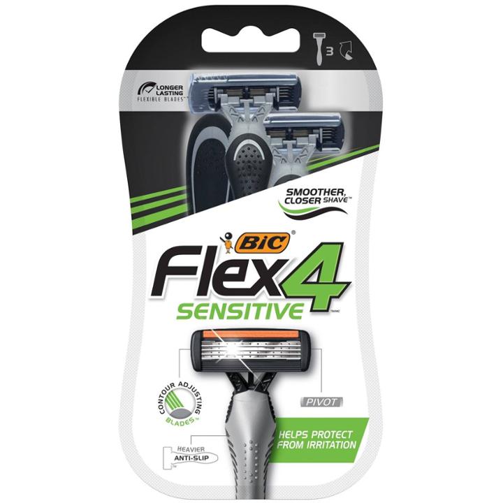 Bic Flex 4 Four Blade Disposable Razor For