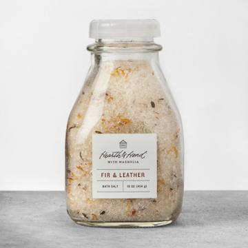 Hearth & Hand With Magnolia Bath Salt Fir & Leather - Hearth & Hand With