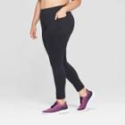 Plus Size Women's Plus Freedom 7/8th Mid-rise Leggings- C9 Champion Black