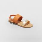Girls' Magalie Ankle Strap Sandals - Cat & Jack Gold