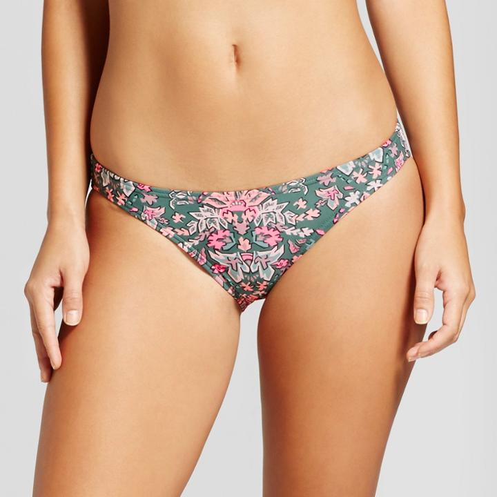 Women's Hipster Bikini Bottom - Xhilaration Pine Green