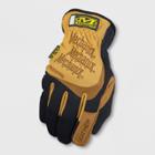 Mechanix Wear Leather Fastfit Gardening Gloves Brown L -