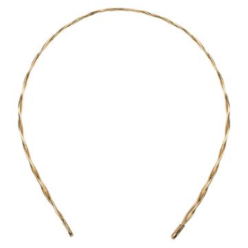 La-ta-da Thin Metal Braided Headband - 1pc, Girl's, Gold