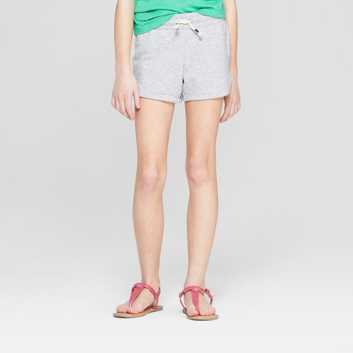 Girls' Knit Shorts - Cat & Jack Heather Grey