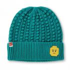 Kids' Lego Minifigure Patch Beanie Hat - Lego Collection X Target Teal, Blue