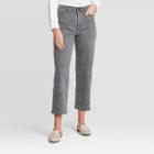 Women's High-rise Vintage Straight Fit Jeans - Universal Thread Dark Gray