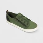 Kids' Lucian Double Zipper Sneakers - Cat & Jack Green