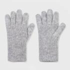 Women's Cashmere Gloves - A New Day Gray Heather