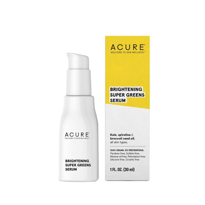 Acure Organics Acure Super Greens Flowing Quick Dry Serum Facial Treatments