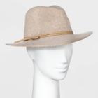 Women's Knit Fedora Hat - Universal Thread Cream One Size, Ivory