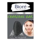 Biore Charcoal Cleansing Bar, Pore Penetrating, Jojoba Beads For Gentle Exfoliation Of Oily