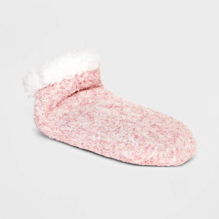 Girls' Slipper Socks - Art Class Pink