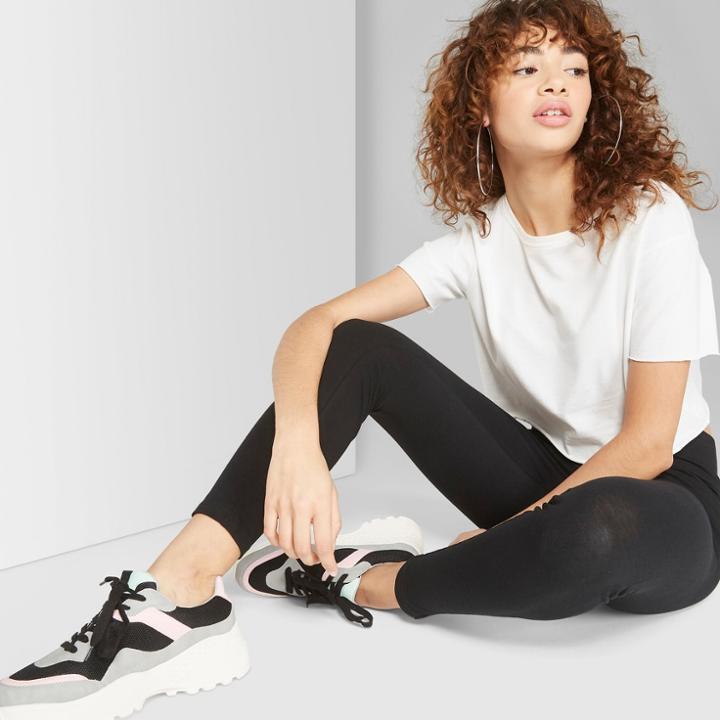 Women's High-waist Leggings - Wild Fable Black