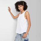 Women's Racerback Tank Tank Top - Wild Fable White