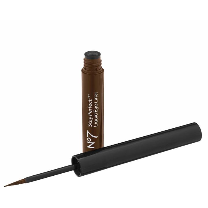 Target No7 Stay Perfect Liquid Eyeliner Dark Chocolate