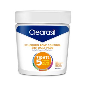 Clearasil Stubborn Acne Control 5in1 Daily Pads