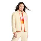 Women's Contrast Pocket Sherpa Jacket - Lego Collection X Target Cream Xxs, Ivory