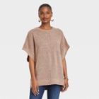 Women's Knit Pullover - Universal Thread Tan