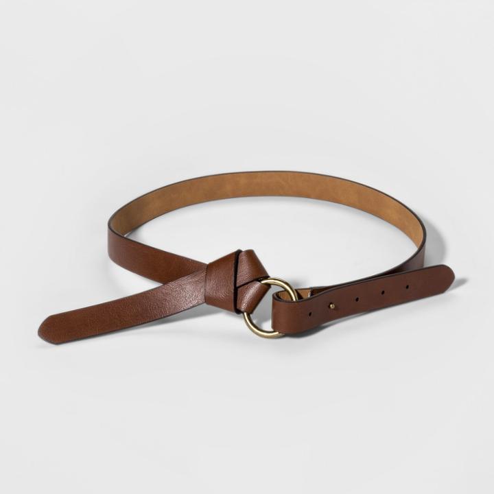 Women's Twist Belts - Universal Thread Brown