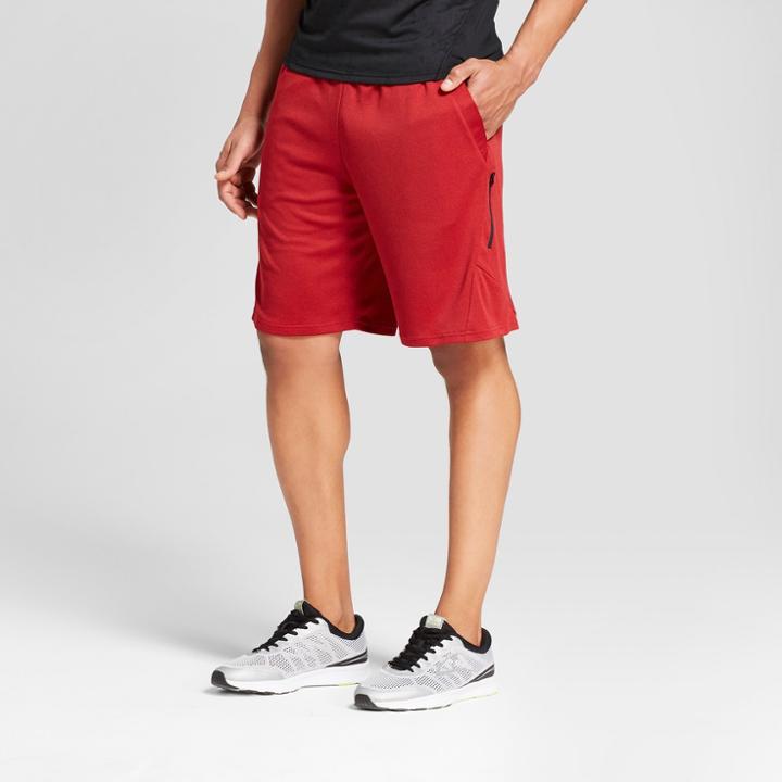 Men's Premium Basketball Shorts - C9 Champion Red Ripe Heather